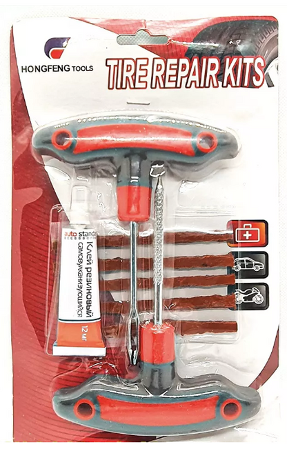 Kit para reparar pinchazos de neumáticos