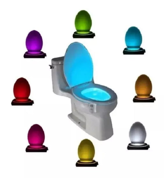 Luz con sensor para inodoro