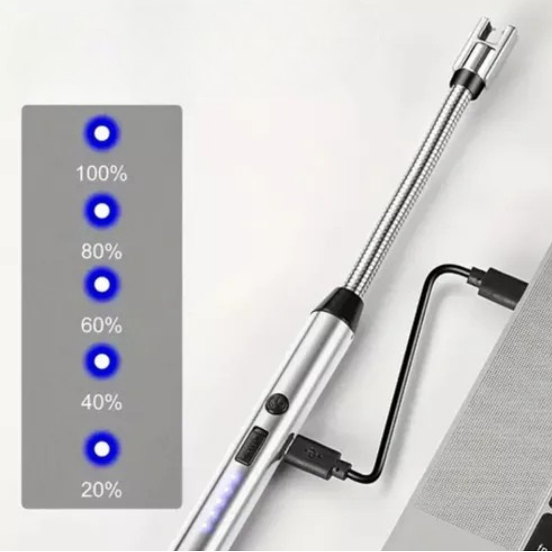 Encendedor electrónico flexible 360°