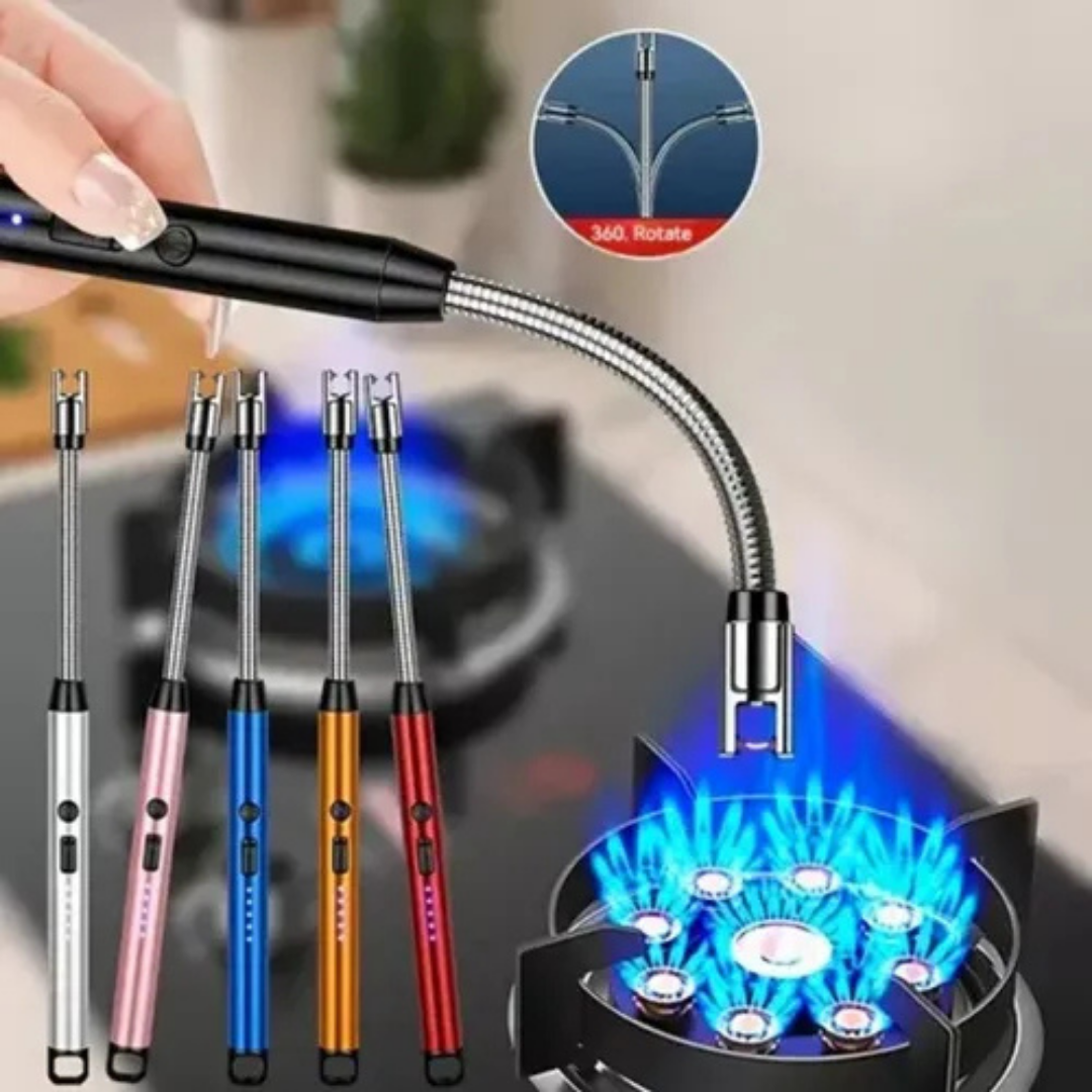 Encendedor electrónico flexible 360°