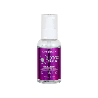 Sérum capilar con keratina y colágeno