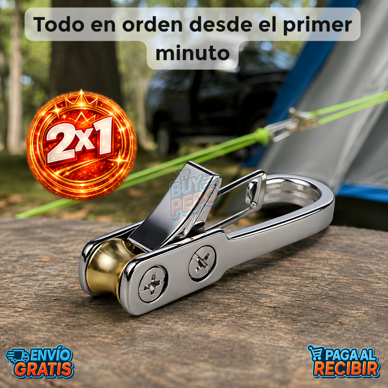 CampRoll™ 🏕️ - Organizador de cuerdas 🧵