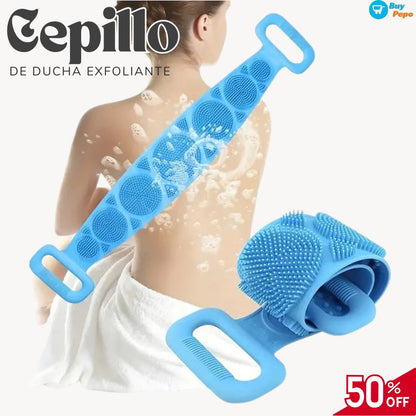 🛁✨ Cepillo de Ducha – Ergonómico, Masajeador 💆‍♂️ y Exfoliante 🌿 ✨🚿