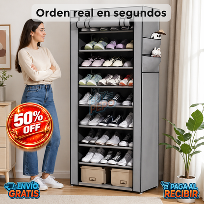 OrderRack™ 👠 - Organizador zapatos 10 niveles 📦