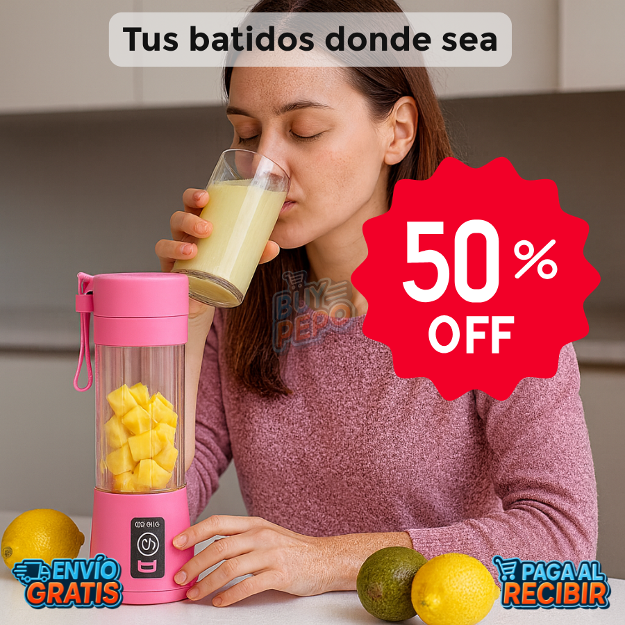 BlendGo™ 🌀 - Mini licuadora portátil ⚡