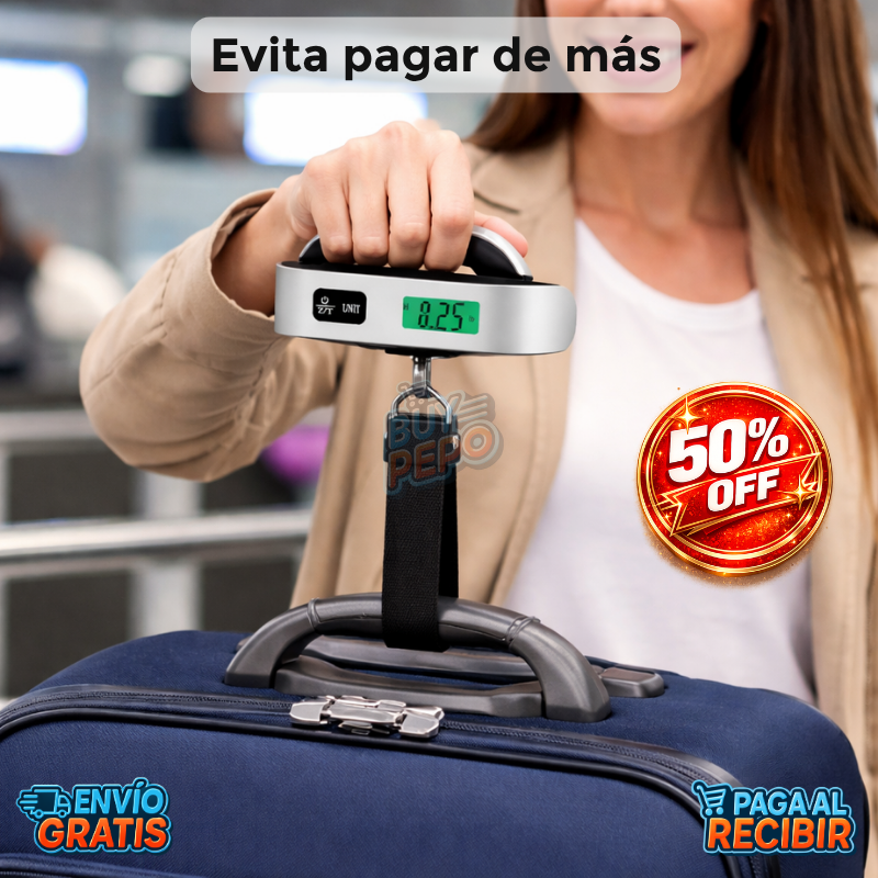 TravelScale™ 🧳 - Pesa equipaje portátil ✈️