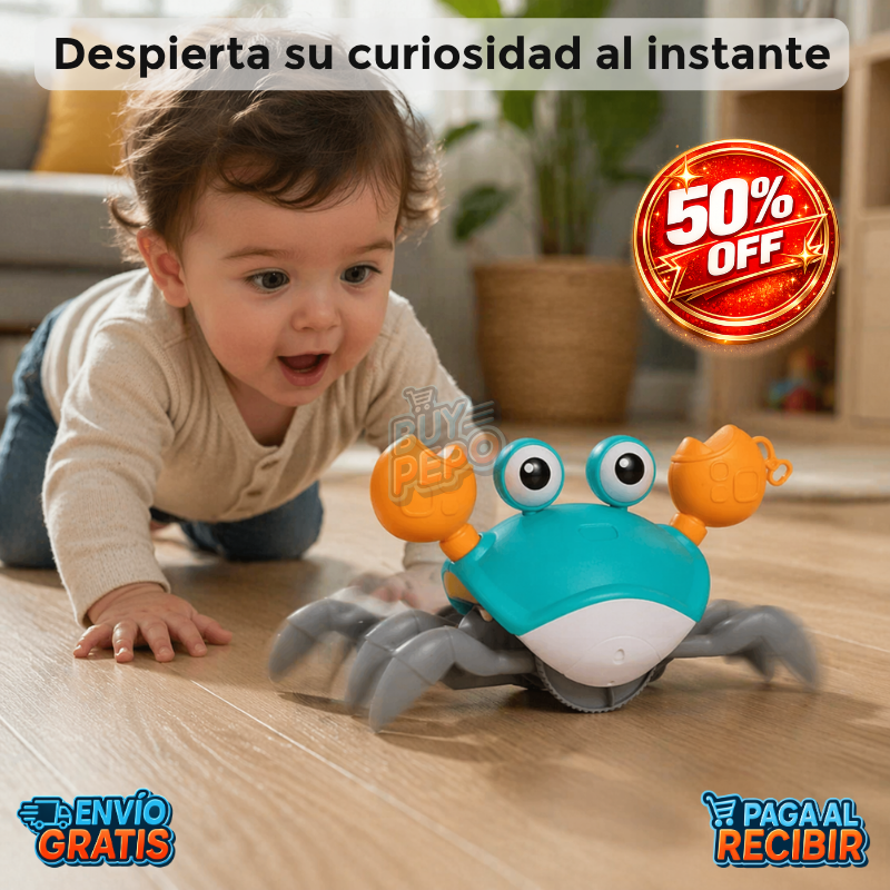 WalkCrab™ 🦀 - Cangrejo caminador infantil 🚶‍♂️