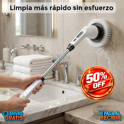 SpinScrub™ 🌀 - Cepillo limpieza 7en1 ✨