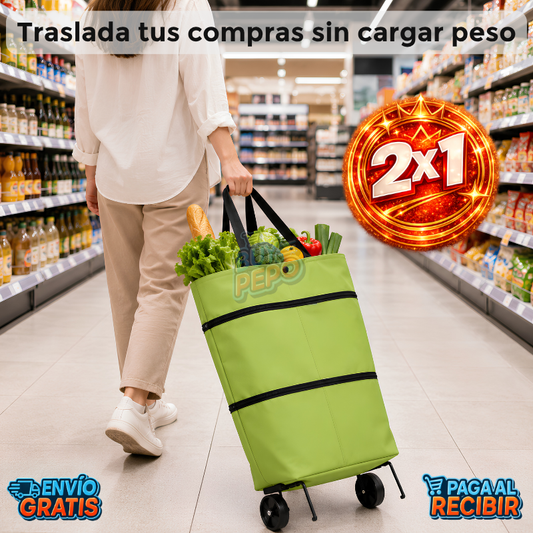 EasyCart™ 🛍️ - Carro bolso 2 en 1 ✨