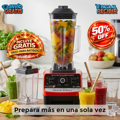 TurboBlend™ ⚡ - Licuadora alta potencia 🌀