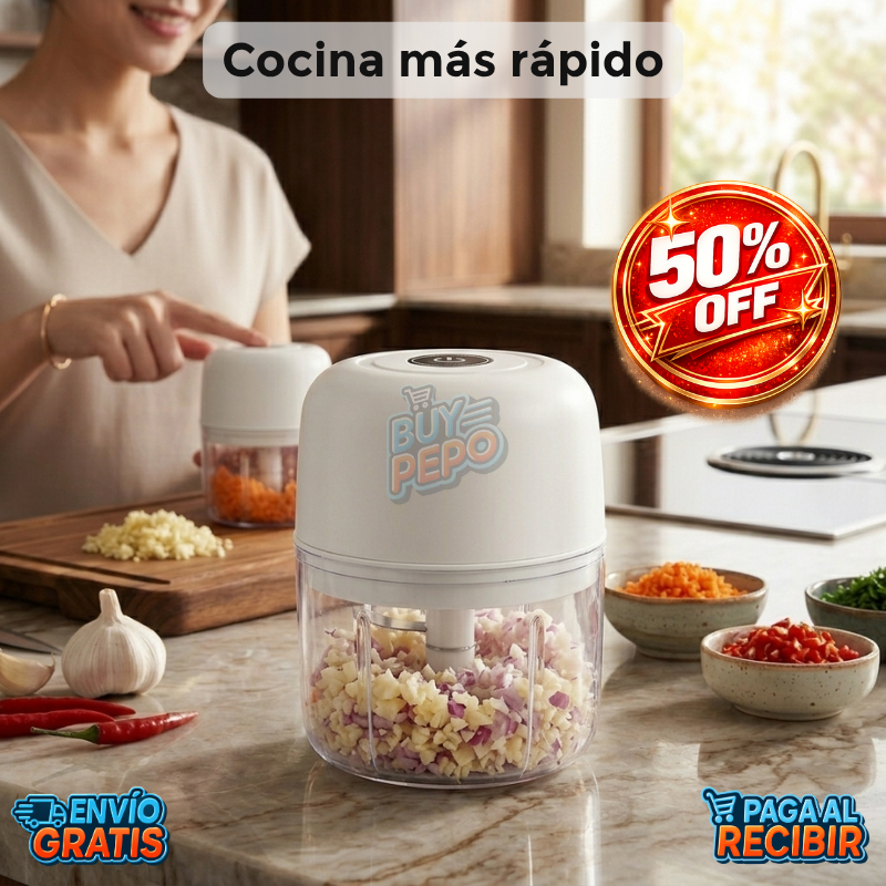 Picafy™ 🔪 - Mini picadora recargable 🥬