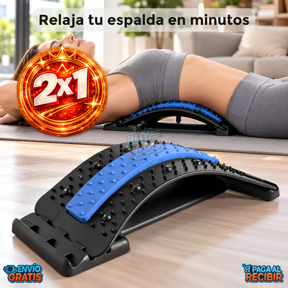 BackRelax™ 🌿 - Soporte de relajación lumbar ✨