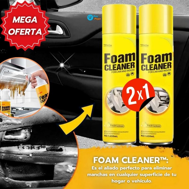 🚨OFERTA🚨 FOAMCLEANER™ 650 🧽 - Espuma Limpiadora Multiuso✨ 🚗