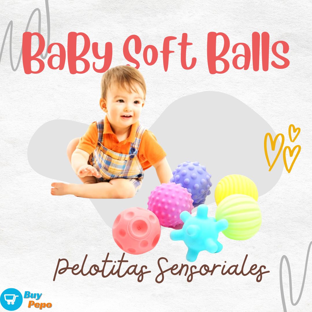 Pelotitas Sensoriales BABY SOFT BALLS