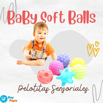 Pelotitas Sensoriales BABY SOFT BALLS