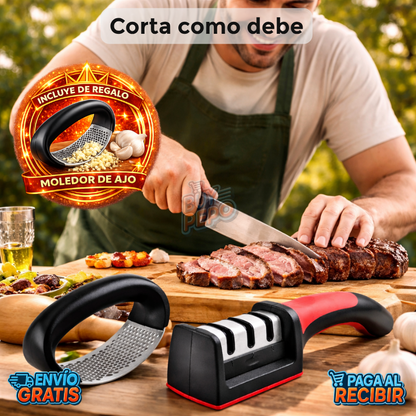 EdgeMaster™ 🔪 - Afilador cuchillos preciso ⚡