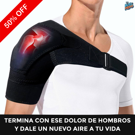 AlivioMax® Hombro 💪💯 - Hombrera de Compresión Ajustable 🔄👌