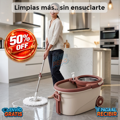 SpinMop™ 🪣 - Balde centrifugado limpieza ✨