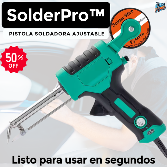 SolderPro™ 🔥 - Pistola soldadora ajustable ⚡