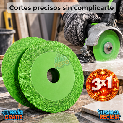 DiamondCut™ 💎 - Disco corte preciso ⚙️