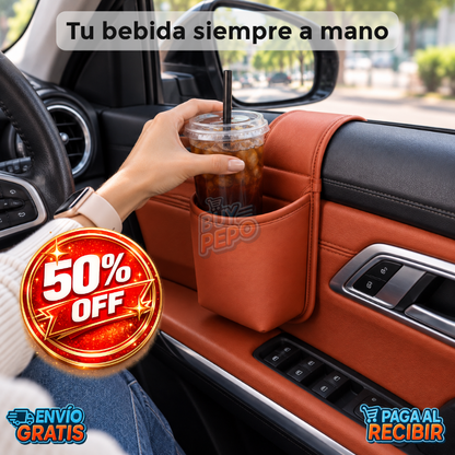 AutoHold™ 🥤 - Organizador lateral vehicular 🚘