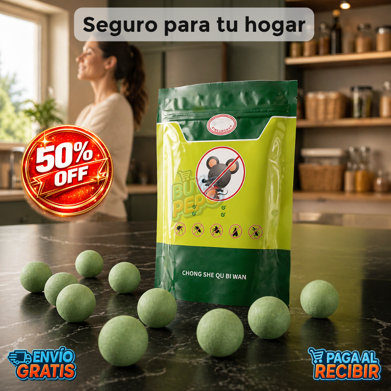 MintGuard™ 🌿 - Pack 10 Bolas repelente roedores 🐭