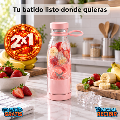 MixUp™ 🥝 - Batidora portátil recargable ⚡