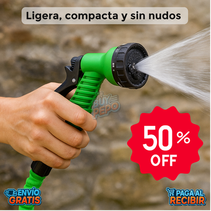 FlexiFlow™ 💦 - Manguera expandible multifunción 🚗
