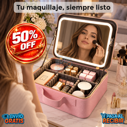 GlowBox™ 💡 - Estuche maquillaje LED 💄