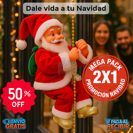 ClimbSanta™ 🎅 - Muñecos Pascueros Escaladores 🎄