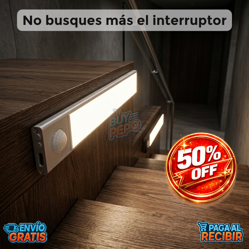 LumiSense™ 💡 - Barra LED inteligente 🚶