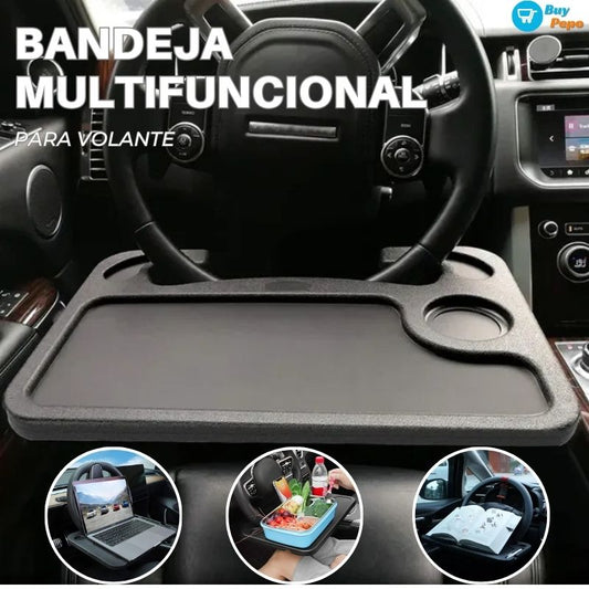 BANDEJA MOVIL 🚗 - Mesa Para Volante 🍔📱