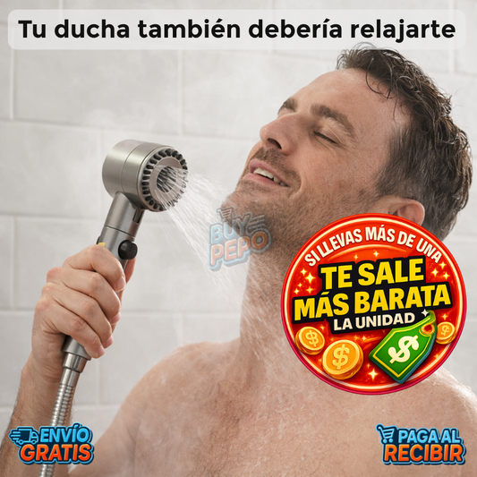 AquaPulse™ 🚿 – Ducha masajeadora presión 💦