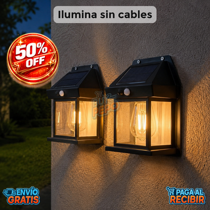 SolarBeam™ ☀️ - Foco solar exterior 💡