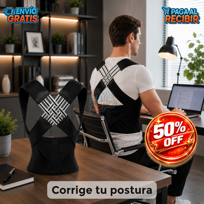 SpineFit™ 🧍 - Corrector de postura premium ✨