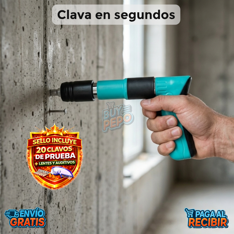 ClavaPro™ 🔩 - Clavadora manual rápida ⚒️
