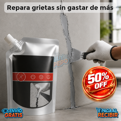 CrackFix™ 🏠 - Pegamento reparador grietas 500gr 🔧