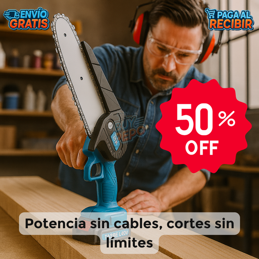 CutMaster™ 🪚 - Sierra portátil de alto rendimiento ⚙️