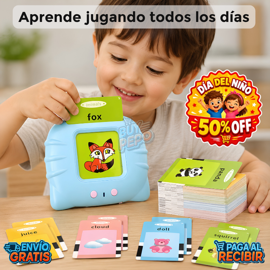 LinguaFun™ 🌎🧒 - Lector bilingüe educativo 📚🎉