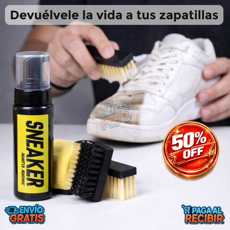 SneakClean™ 👟 - Kit limpieza zapatillas 🧼