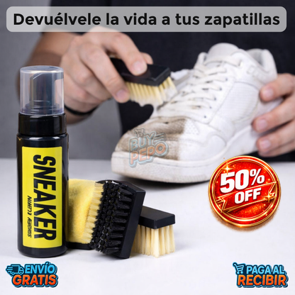 SneakClean™ 👟 - Kit limpieza zapatillas 🧼
