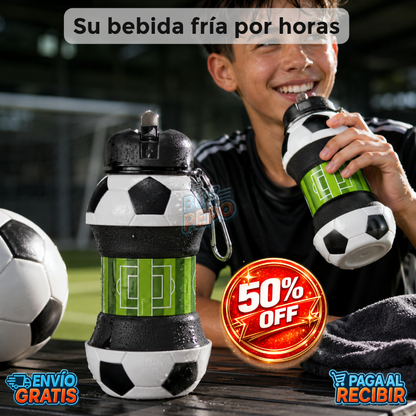 KickTherm™ 🥤 - Botella térmica deportiva ⚽