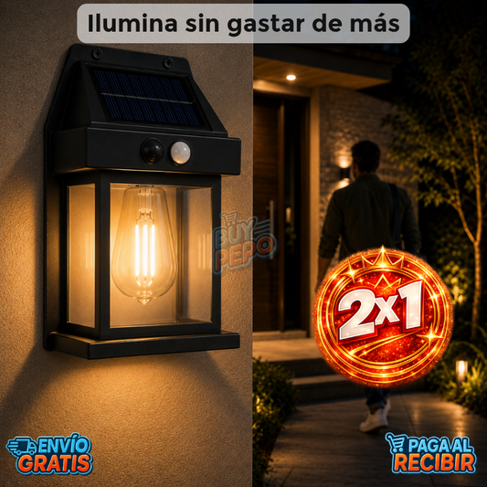 SolarLux™ ☀️ - Foco solar exterior 💡