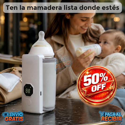WarmBaby™ 🍼 - Calentador portátil de mamaderas ✨