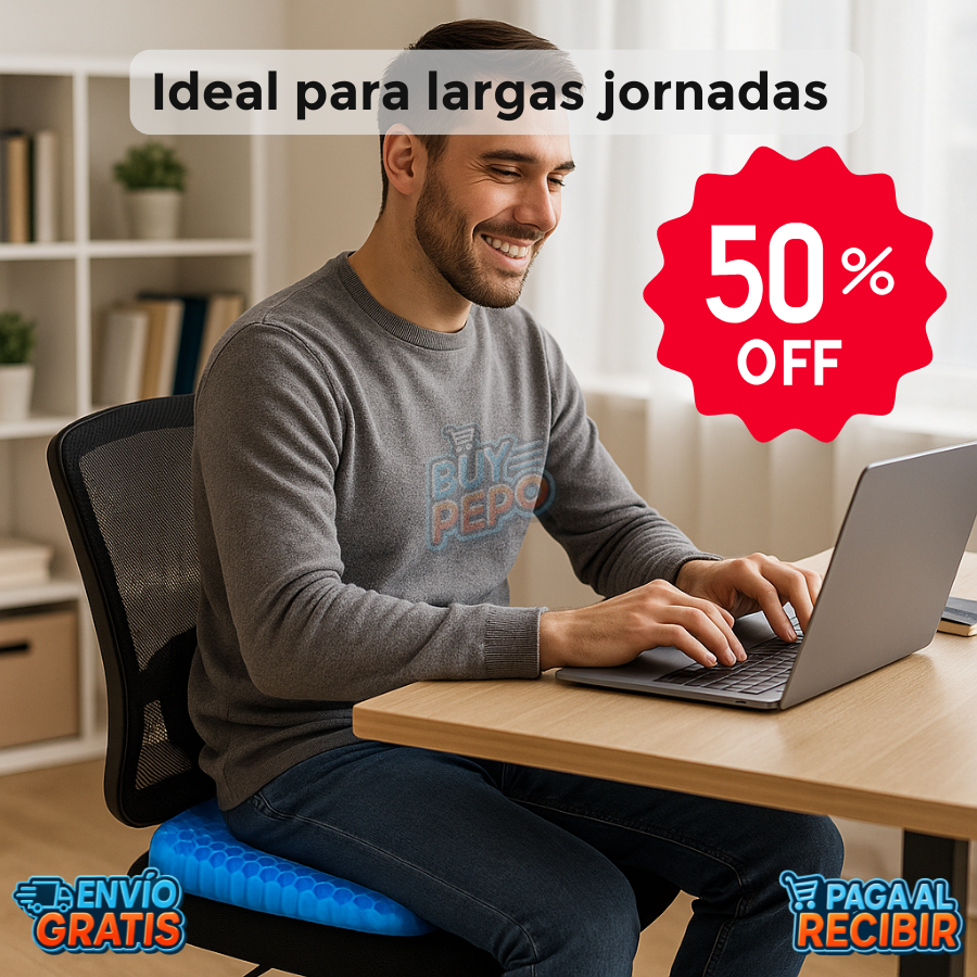 RelaxaGel™ ❄️ - Cojín gel alivio muscular 💆