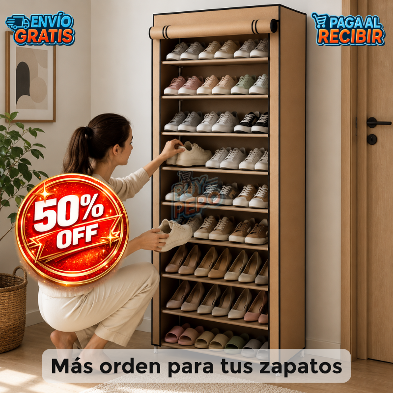 ShoeTower™ 👟 - Organizador de 9 Pisos 🏠