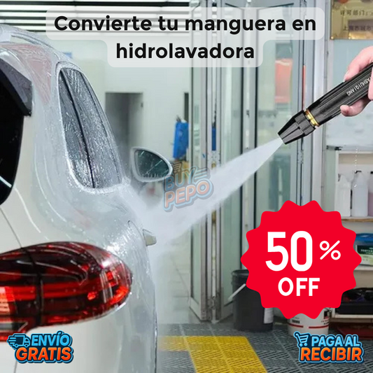 AquaForce™ 💦 - Pistola lavado potente 🚗