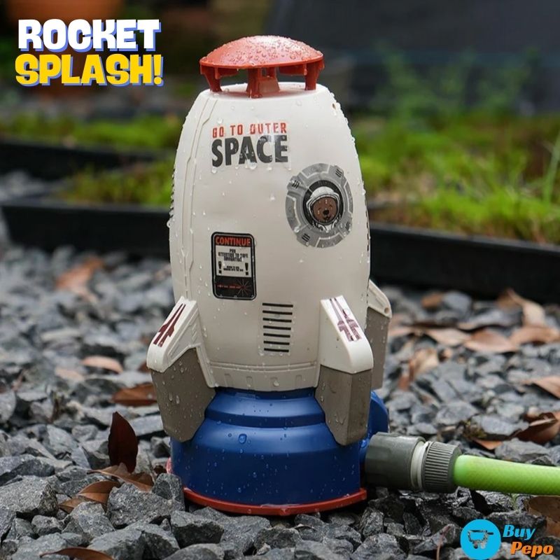 ROCKET SPLASH® 🚀💦 - Cohete Rociador De Agua 🌟🌊