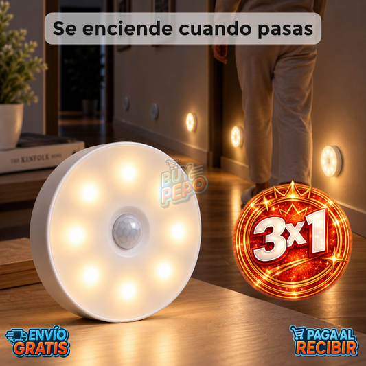 LumiStep™ 👣 - Luz LED automática 💡