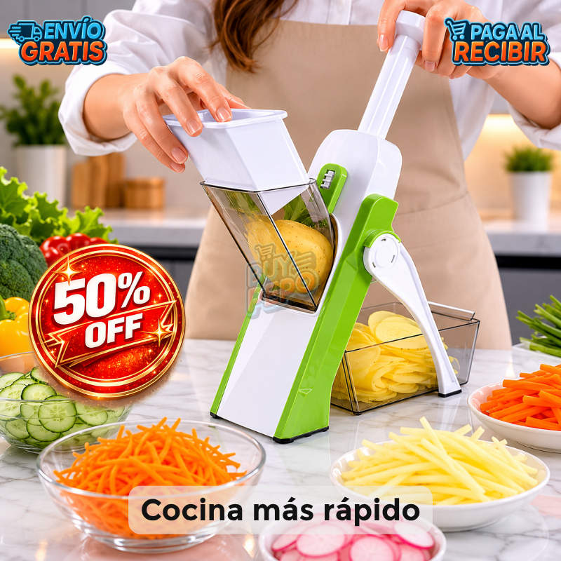 BravaCut™ 🥗 - Picadora manual rápida ⚡